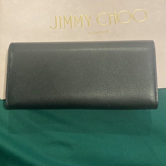 Jimmy Choo NEW Black JC Continental OGLR Ladies Wallet. - Picture 4 of 5